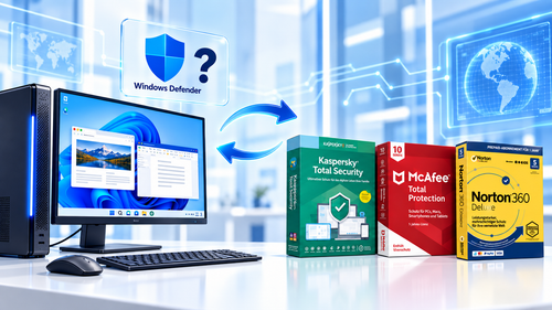Reicht Windows Defender aus oder brauchen Sie ein anderes Antivirusprogramm?