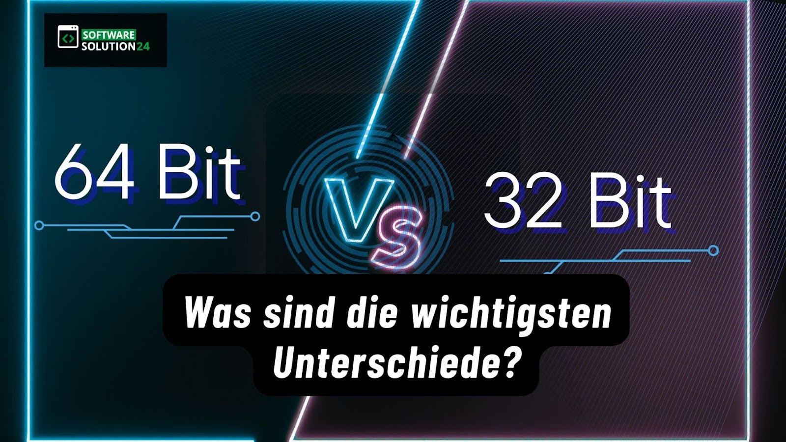 32-Bit vs 64-Bit Betriebssystem