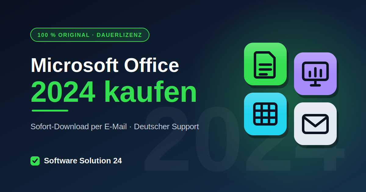 Microsoft Office 2024 online kaufen