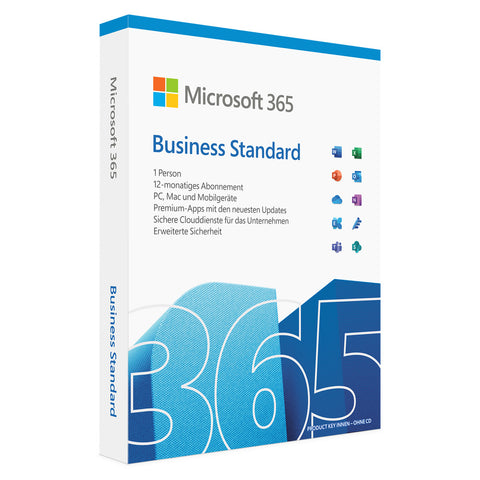 Microsoft 365 Business Standard Produktverpackung