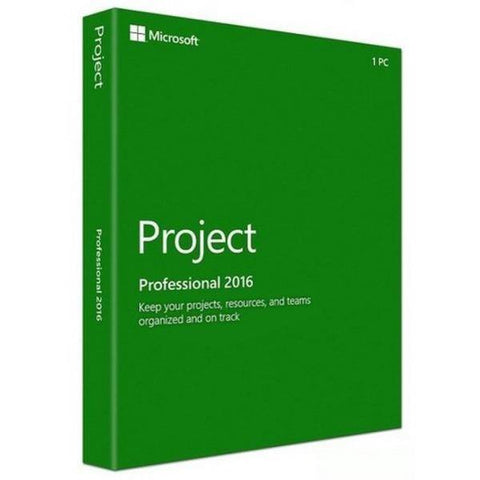 Microsoft Project 2016 Professional Produktverpackung