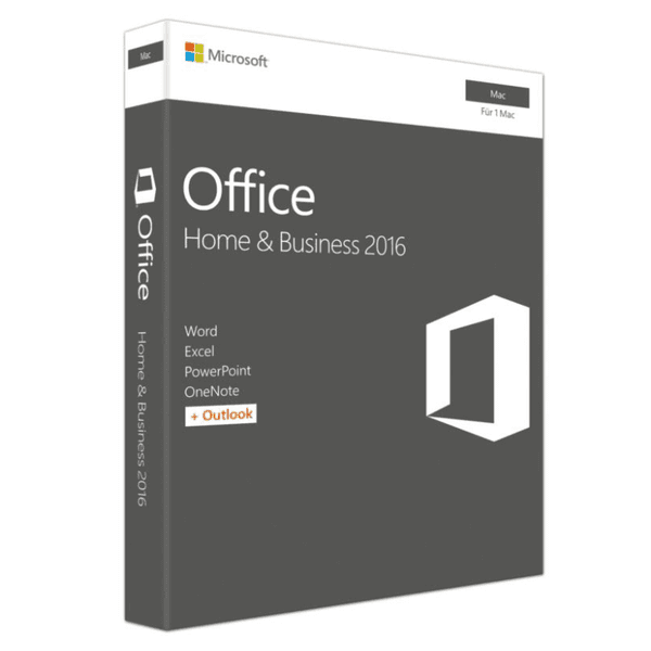 Office 2016 Home & Business für Mac Verpackung