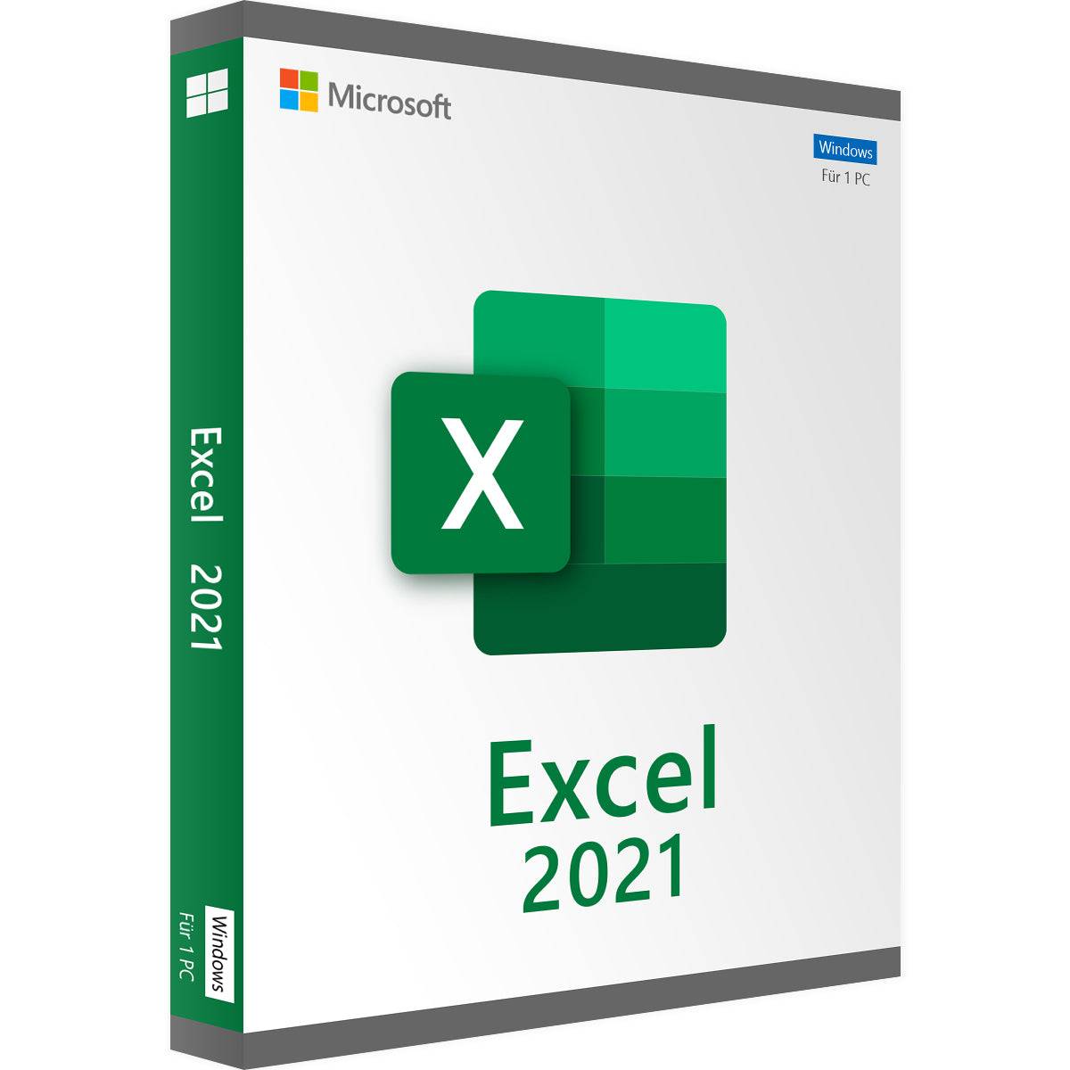 Microsoft Excel 2021 Softwareverpackung