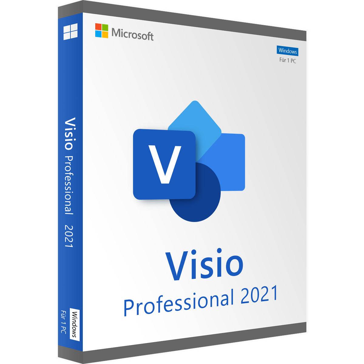 VISIO 2021 PROFESSIONAL Softwarebox für Windows