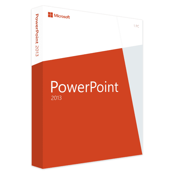 Microsoft PowerPoint 2013 Produkt Key Box