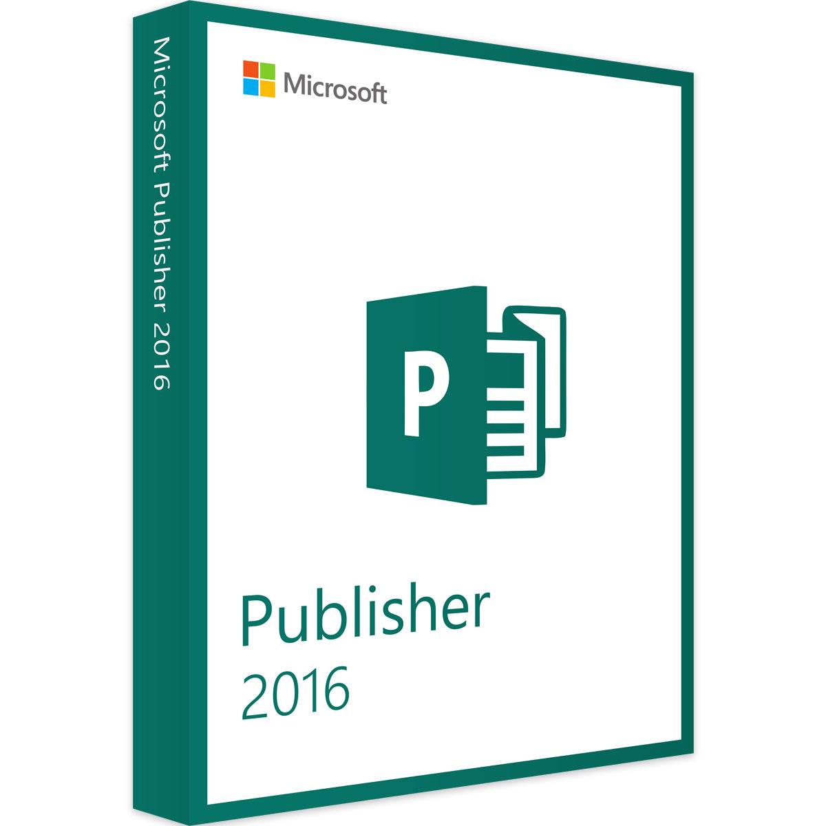 Microsoft Publisher 2016 Produkt Key Sofort-Download