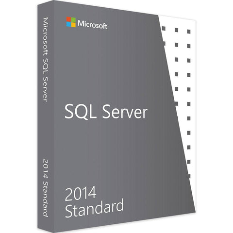 Microsoft SQL Server 2014 Standard Produktverpackung