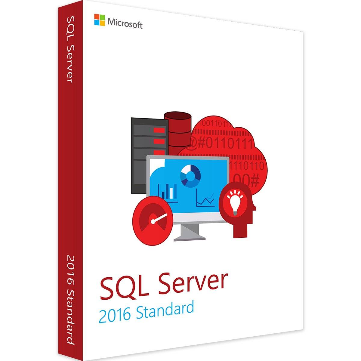 Microsoft SQL Server 2016 Standard Produktverpackung