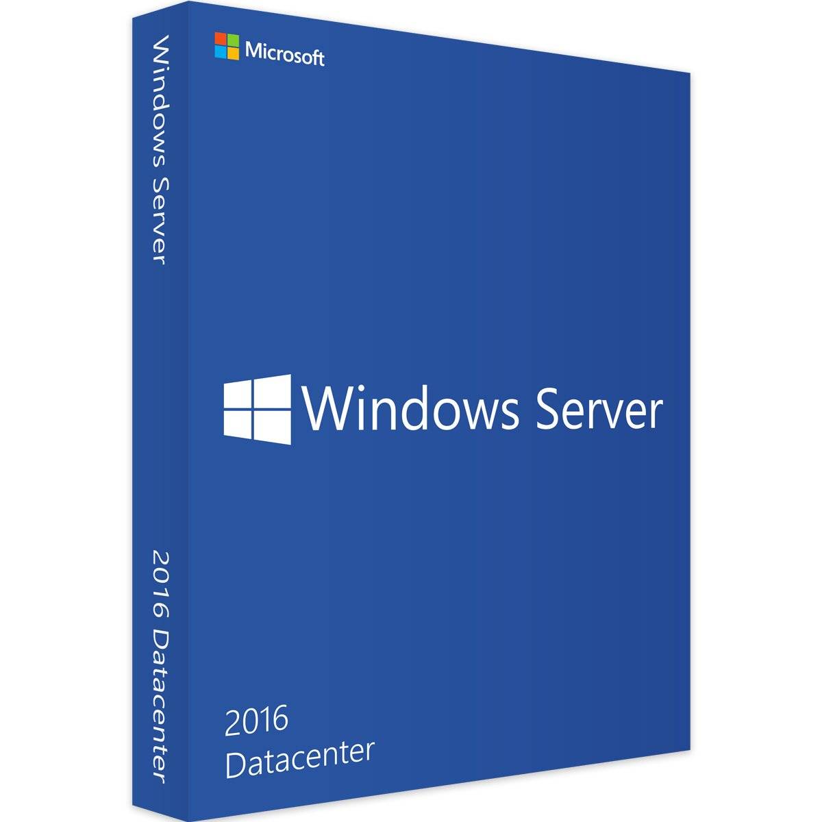 Windows Server 2016 Datacenter Produktverpackung