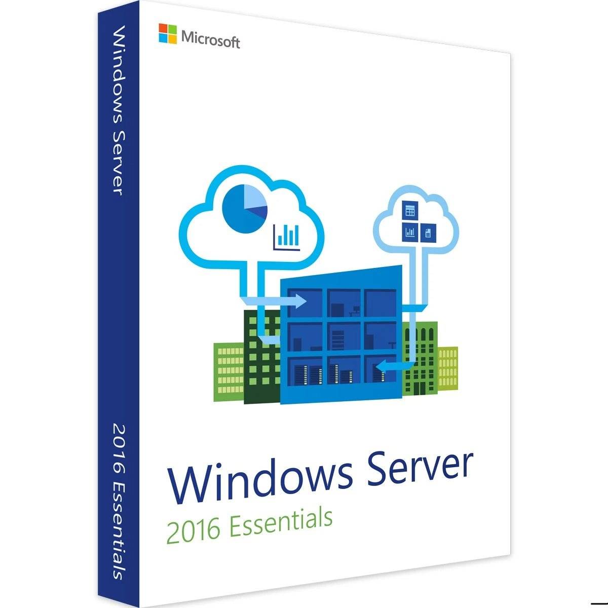 Windows Server 2016 Essentials Produktverpackung