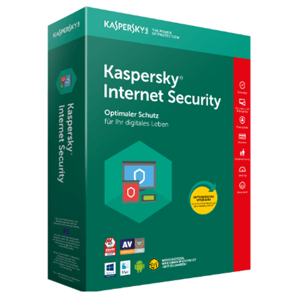 Kaspersky Internet Security 2023 Verpackung