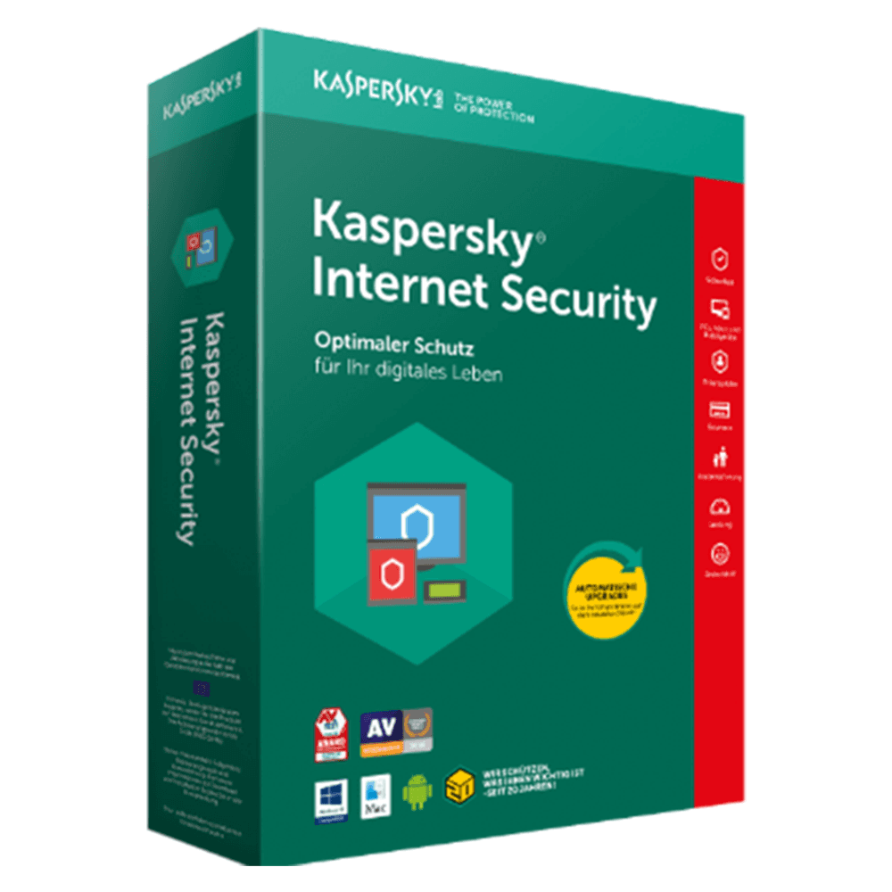 Kaspersky Internet Security 2020 Verpackung