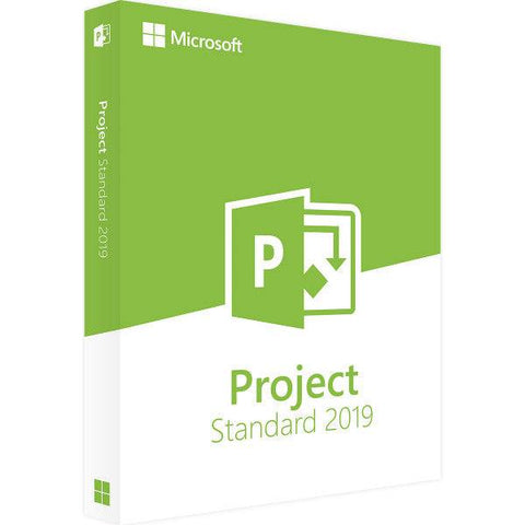 Microsoft Project Standard 2019 Produktverpackung