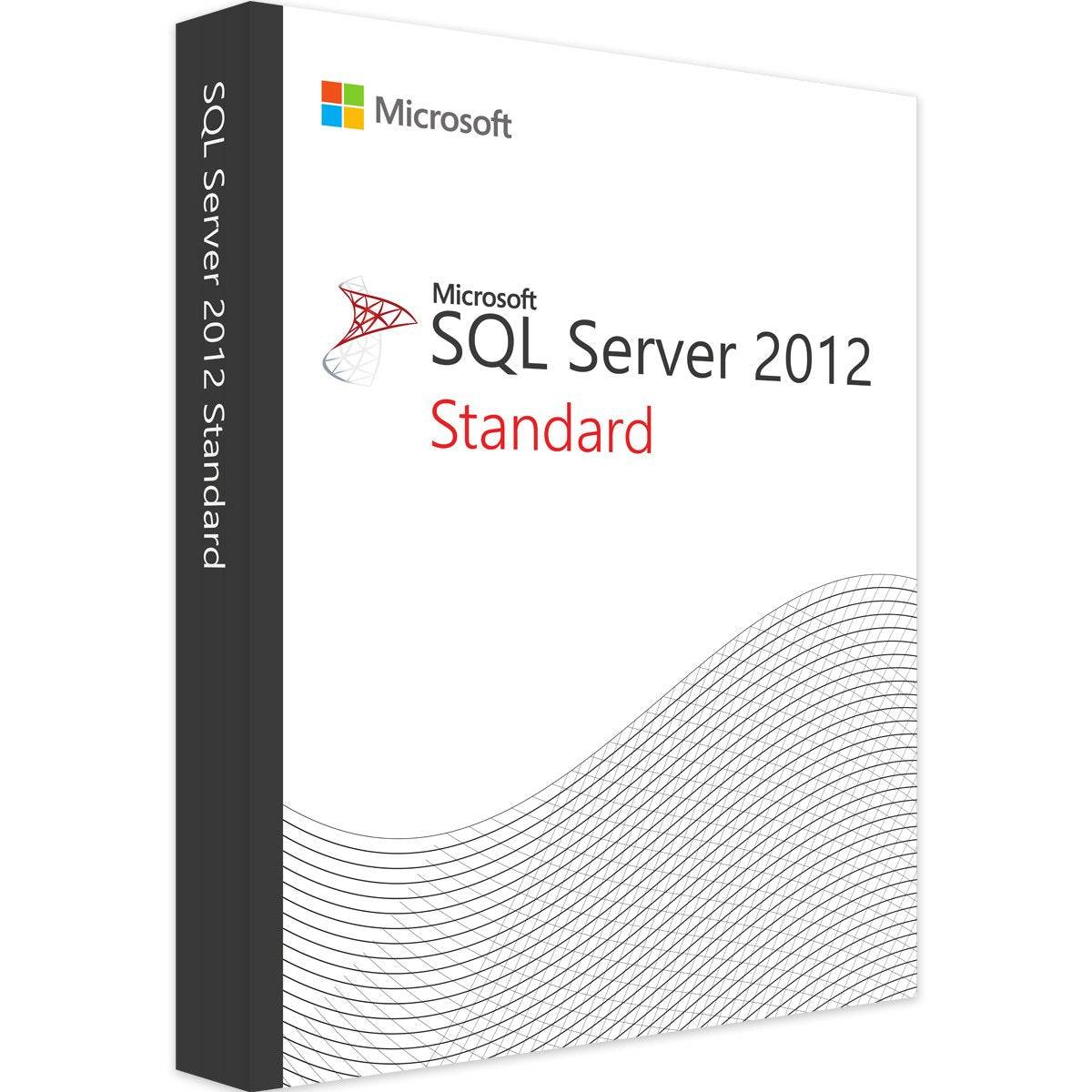 Microsoft SQL Server 2012 Standard Produktverpackung