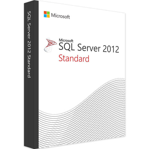 Microsoft SQL Server 2012 Standard Produktverpackung