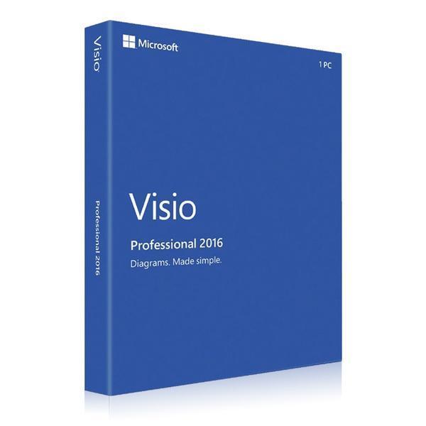 VISIO 2016 PROFESSIONAL - 1PC - Product Key - Sofort Download