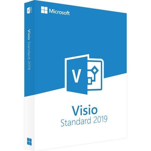 Microsoft Visio Standard 2019 Produktverpackung