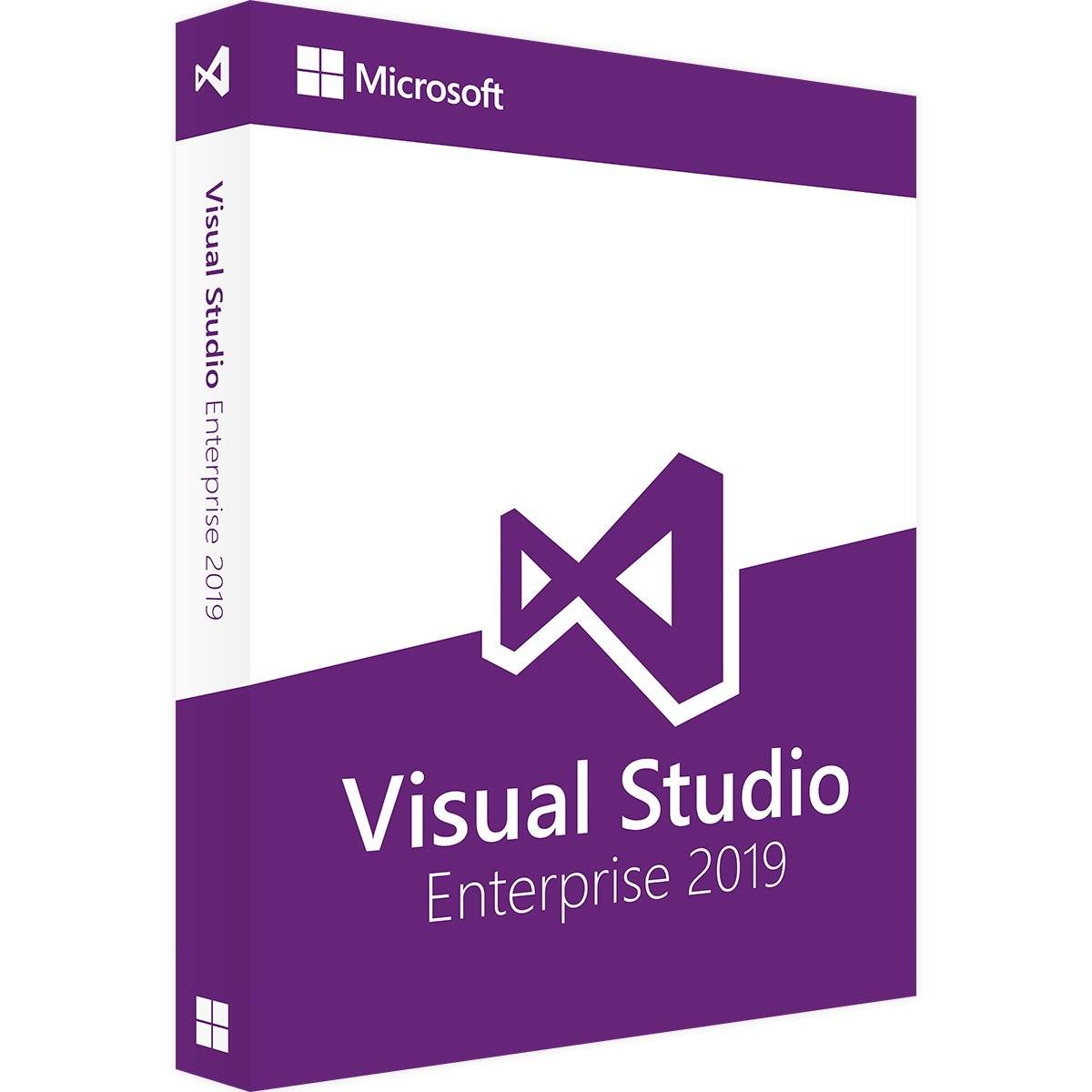 Visual Studio 2019 Enterprise Produktverpackung