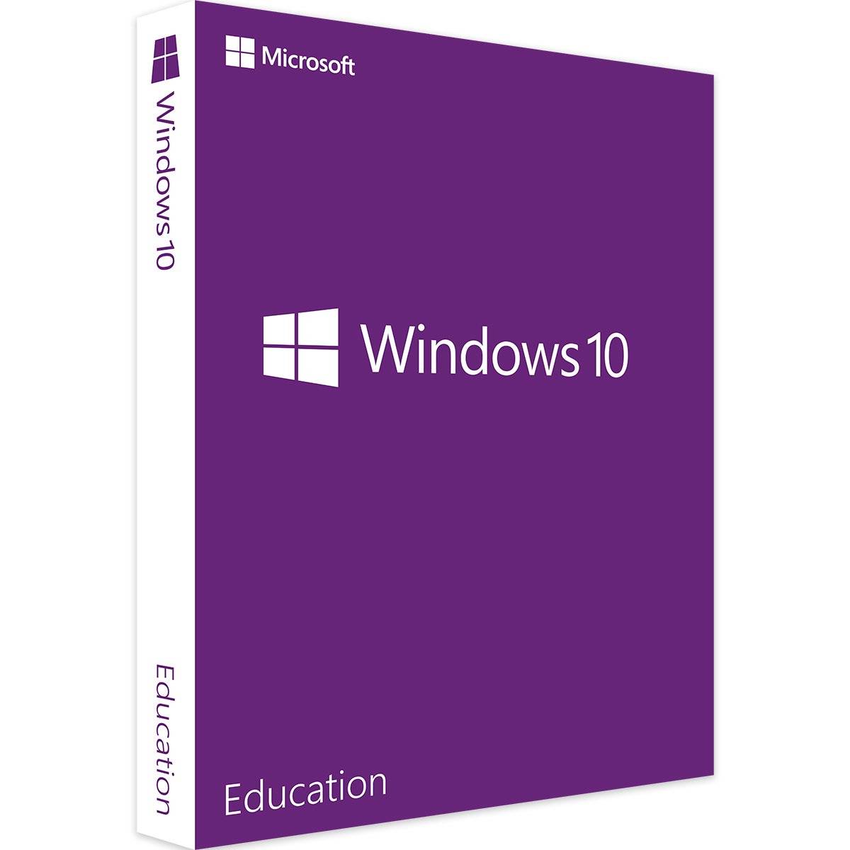 Windows 10 Education Produktverpackung