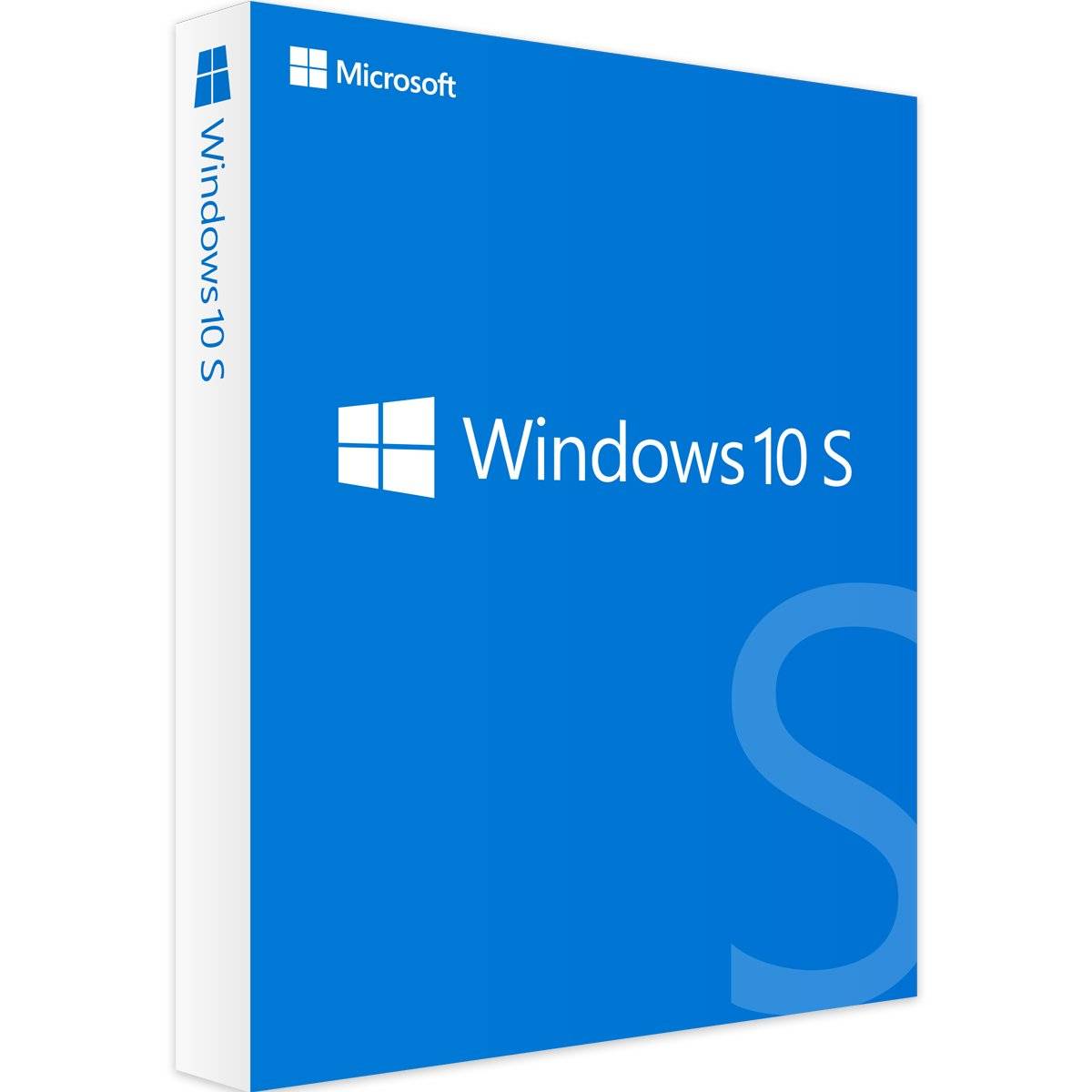 Windows 10 S Produktverpackung, sofortiger Download